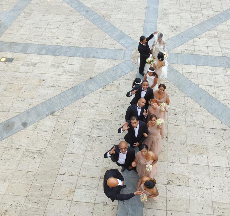 3 avantages de la photographie par drone pour un mariage