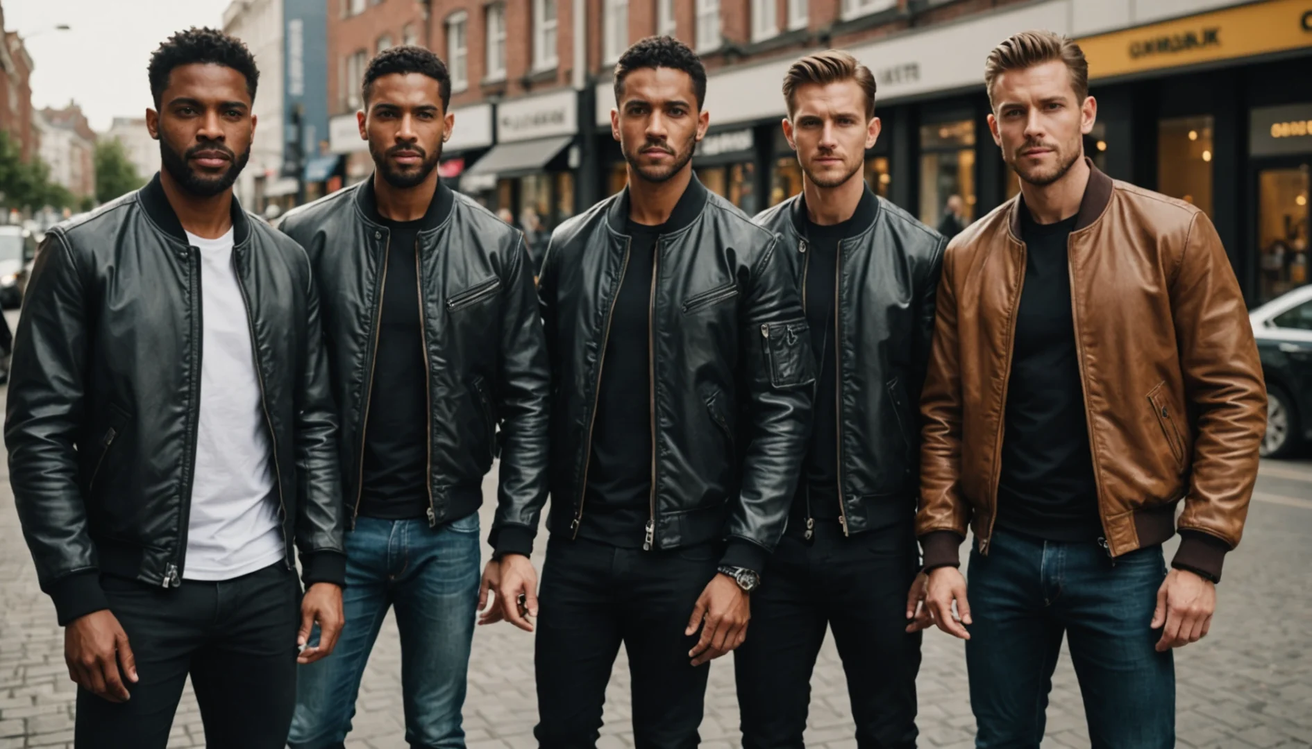 blousons hommes marques