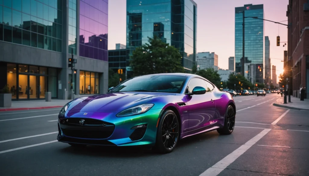 Le charme fascinant du vinyle caméléon pour sublimer votre véhicule