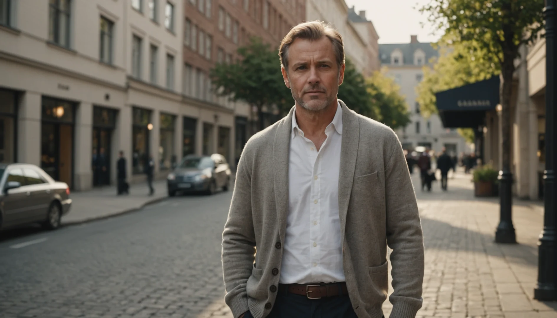 cardigan cole chale homme