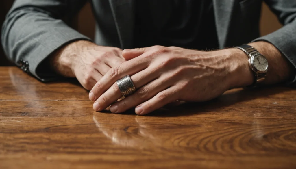 Chevalière homme : les tendances clés pour un style affirmé