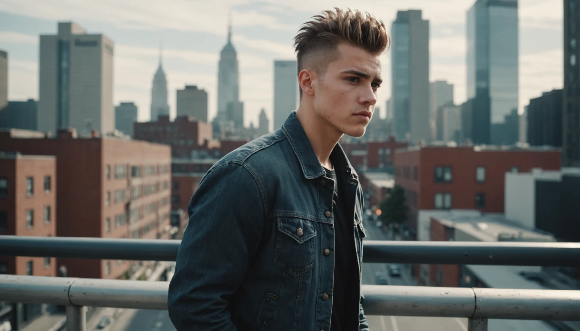 coupe iroquoise homme courte