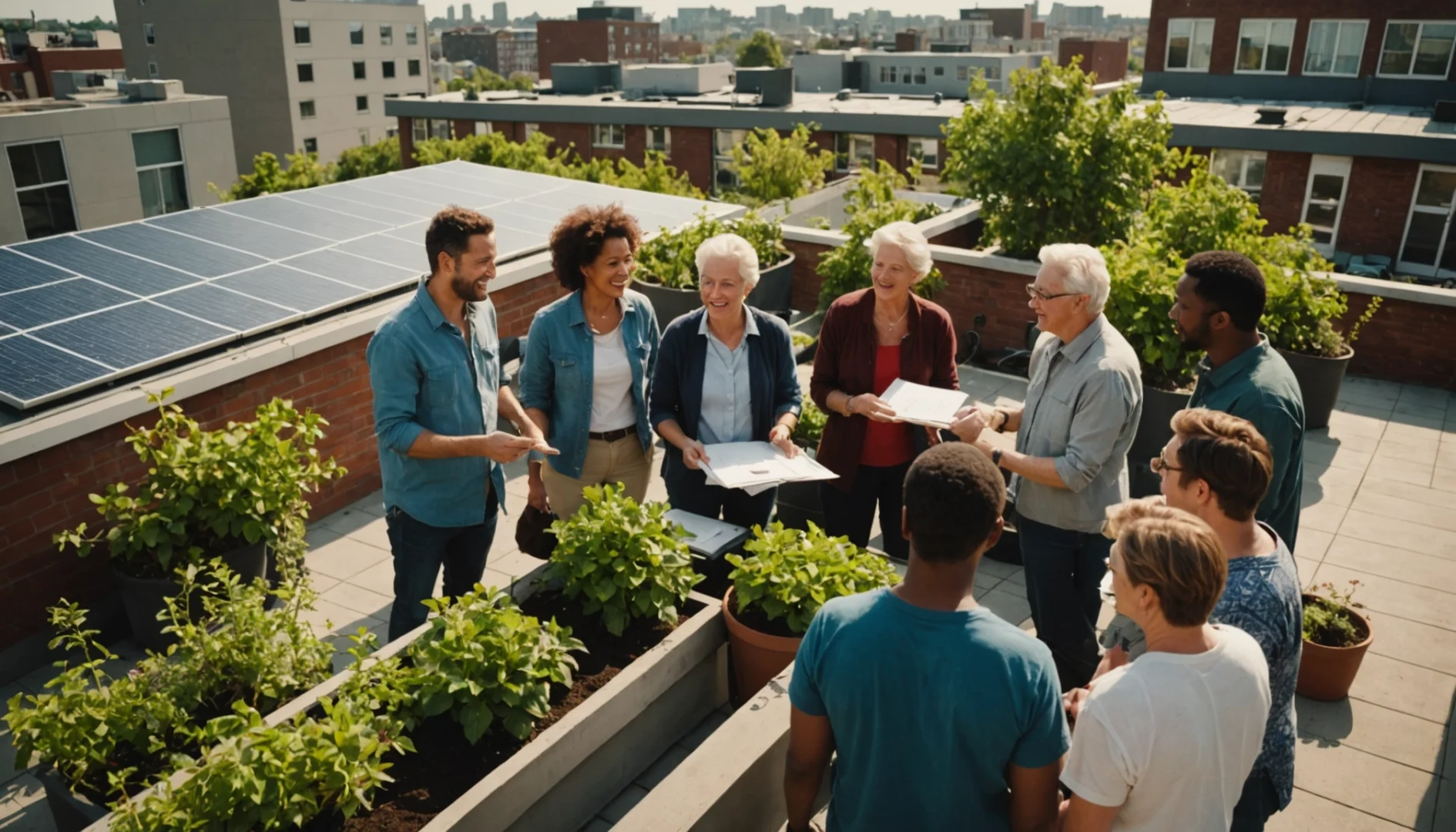 toiture commune sans copropriété