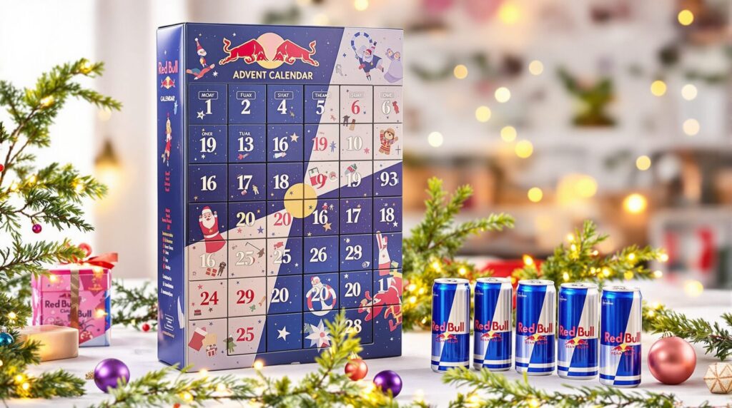 Calendrier de l’Avent Red Bull : édition limitée, ne le ratez pas !